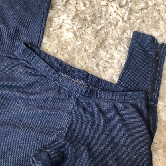 Old Navy Denim Look Leggings w Zip Ankle - XS - Picture 6 of 7